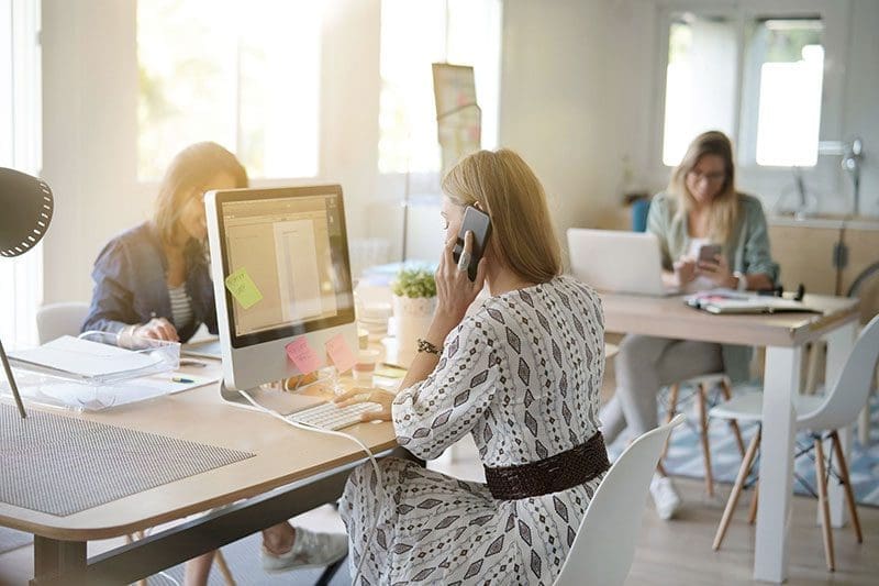 Nicht immer geht es im Coworking Space ruhig zu.