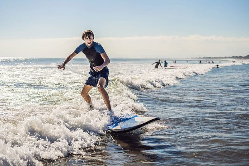 Surfen in Spanien hält gesund und stärkt den Kreislauf
