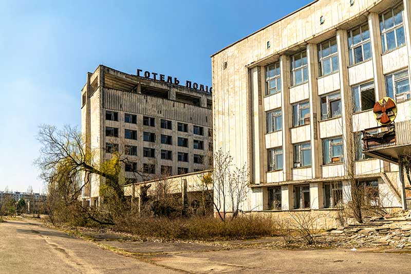 Die leere Stadt Prypjat ist zu jeder Jahreszeit eine Reise nach Tschernobyl wert.