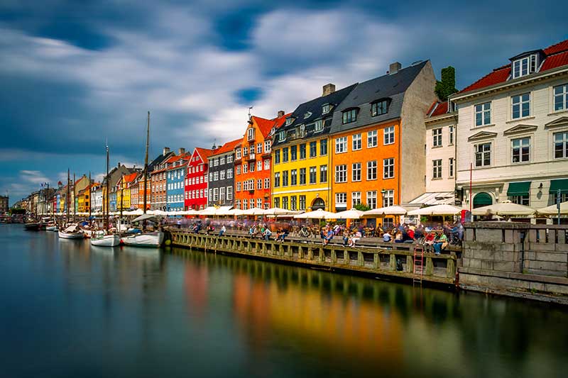 Stadt Kopenhagen in Dänemark