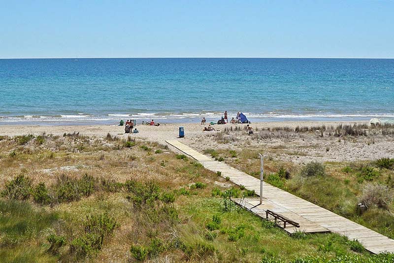 Strandzugang Camping-Torre-la-Sal
